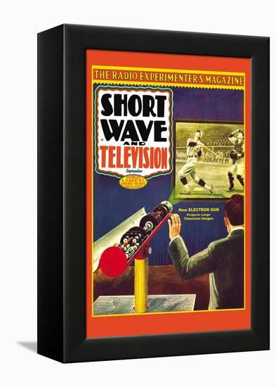 Short Wave and Television: New Electronic Gun Projects Large Television Images-Frank R. Paul-Framed Stretched Canvas