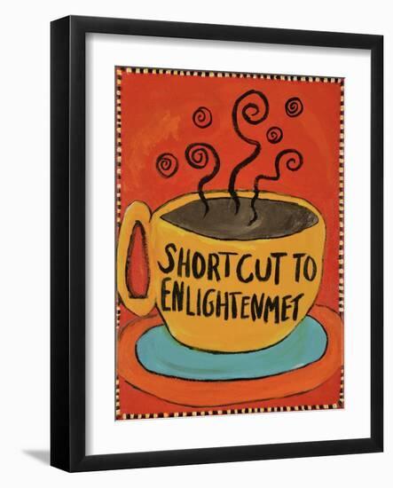 Shortcut to Enlightenment (Border)-Jennie Cooley-Framed Giclee Print