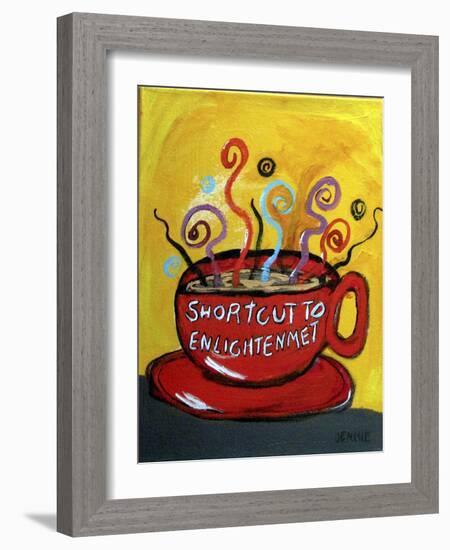 Shortcut to Enlightenment-Jennie Cooley-Framed Giclee Print