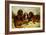 Shot and His Friends - Three Irish Red and White Setters, 1876-John Emms-Framed Giclee Print