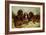 Shot and His Friends, Three Irish Red and White Setters, 1876-John Emms-Framed Giclee Print