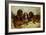 Shot and His Friends, Three Irish Red and White Setters, 1876-John Emms-Framed Giclee Print