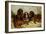 Shot and His Friends, Three Irish Red and White Setters, 1876-John Emms-Framed Giclee Print