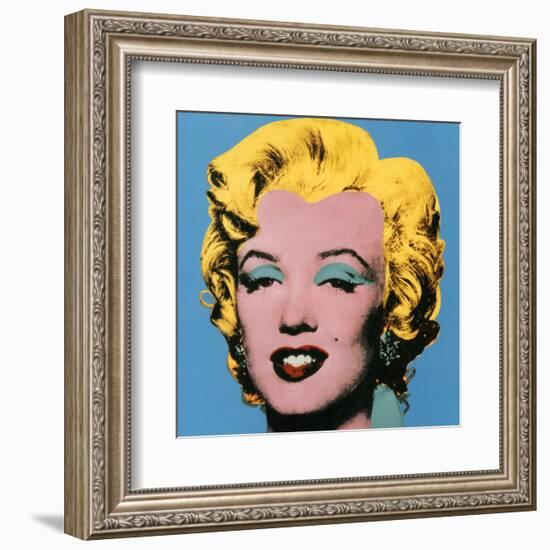 Shot Blue Marilyn, 1964-Andy Warhol-Framed Art Print