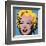 Shot Blue Marilyn, 1964-Andy Warhol-Framed Art Print