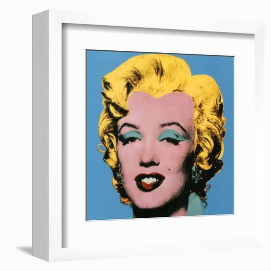 Shot Blue Marilyn, 1964-Andy Warhol-Framed Art Print