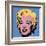 Shot Blue Marilyn, 1964-Andy Warhol-Framed Art Print