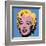 Shot Blue Marilyn, 1964-Andy Warhol-Framed Art Print