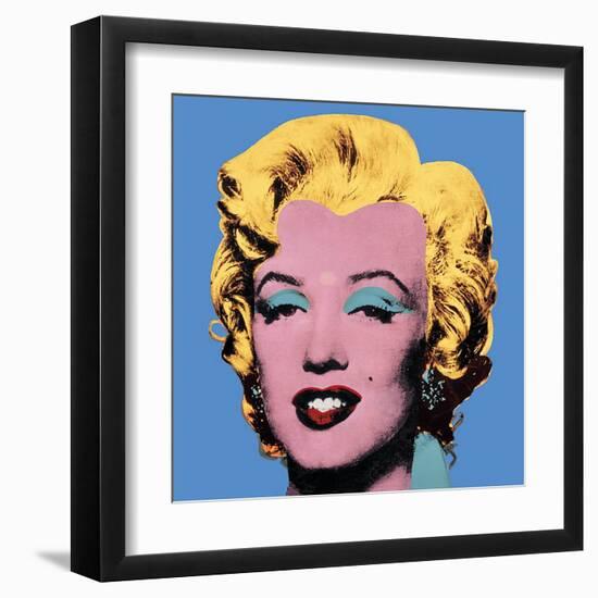 Shot Blue Marilyn, 1964-Andy Warhol-Framed Art Print