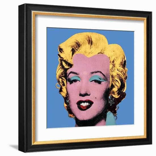 Shot Blue Marilyn, 1964-Andy Warhol-Framed Art Print