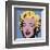 Shot Blue Marilyn, c.1964-Andy Warhol-Framed Giclee Print