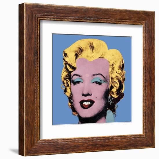 Shot Blue Marilyn, c.1964-Andy Warhol-Framed Giclee Print