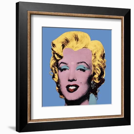 Shot Blue Marilyn, c.1964-Andy Warhol-Framed Giclee Print