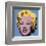 Shot Blue Marilyn, c.1964-Andy Warhol-Framed Giclee Print