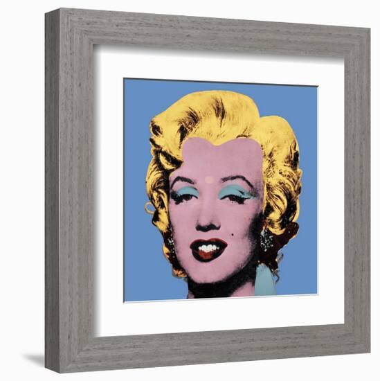 Shot Blue Marilyn, c.1964-Andy Warhol-Framed Giclee Print