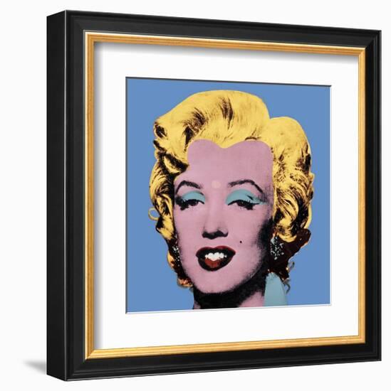 Shot Blue Marilyn, c.1964-Andy Warhol-Framed Giclee Print