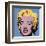 Shot Blue Marilyn, c.1964-Andy Warhol-Framed Giclee Print