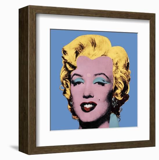 Shot Blue Marilyn, c.1964-Andy Warhol-Framed Giclee Print