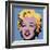 Shot Blue Marilyn, c.1964-Andy Warhol-Framed Giclee Print