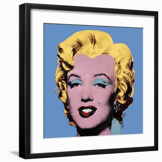 Shot Blue Marilyn, c.1964-Andy Warhol-Framed Giclee Print