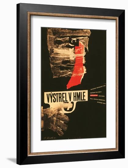 Shot in the Fog-Vystrel V Hmle-null-Framed Art Print