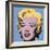 Shot Light Blue Marilyn, 1964-Andy Warhol-Framed Art Print