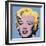 Shot Light Blue Marilyn, 1964-Andy Warhol-Framed Art Print