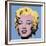 Shot Light Blue Marilyn, 1964-Andy Warhol-Framed Art Print