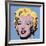 Shot Light Blue Marilyn, 1964-Andy Warhol-Framed Art Print