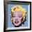 Shot Light Blue Marilyn, 1964-Andy Warhol-Framed Art Print