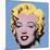 Shot Light Blue Marilyn, 1964-Andy Warhol-Mounted Art Print