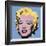 Shot Light Blue Marilyn, 1964-Andy Warhol-Framed Art Print