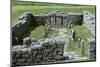 Shot of a Mithraic temple near Hadrian's Wall. Artist: Unknown-Unknown-Mounted Photographic Print