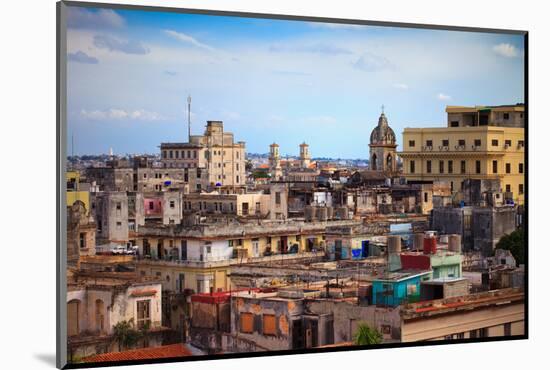 Shot of Old Havana City, Cuba-Andrey Armyagov-Mounted Photographic Print