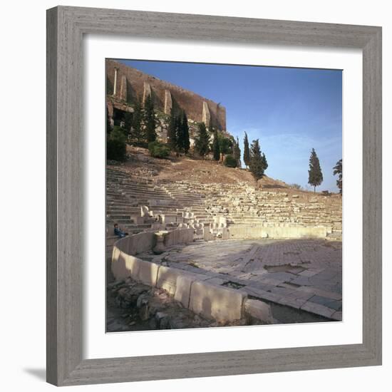 Shot of the Theatre of Dionysus in Athens, 5th Century Bc-CM Dixon-Framed Photographic Print