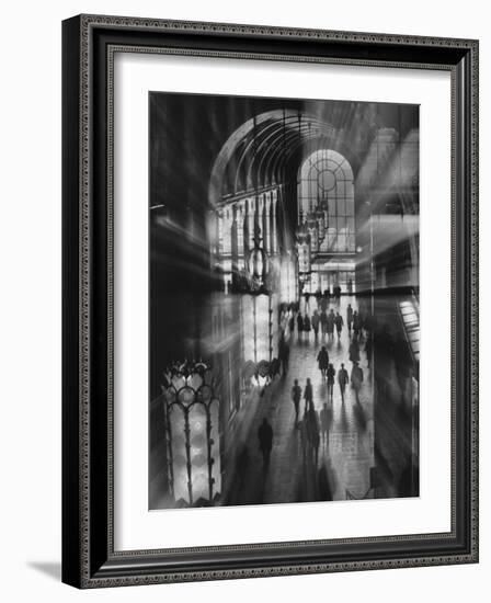 Shot of Vaulted Ceilings in the Fisher Building-Co Rentmeester-Framed Photographic Print