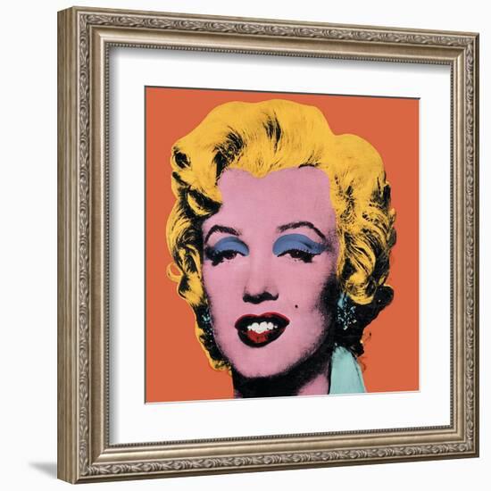 Shot Orange Marilyn, 1964-Andy Warhol-Framed Art Print