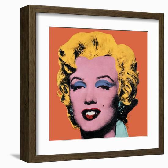 Shot Orange Marilyn, 1964-Andy Warhol-Framed Art Print