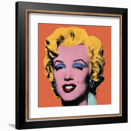 Shot Orange Marilyn, 1964-Andy Warhol-Framed Art Print