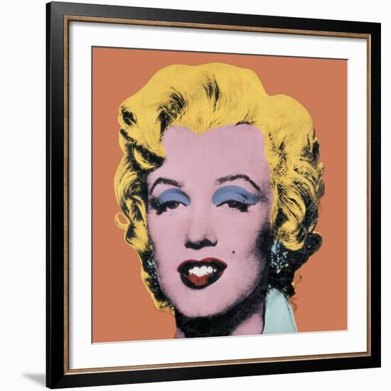 Shot Orange Marilyn, 1964-Andy Warhol-Framed Art Print