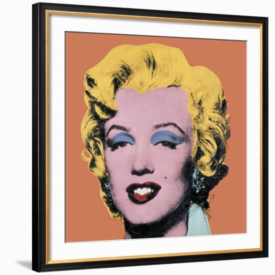 Shot Orange Marilyn, 1964-Andy Warhol-Framed Art Print