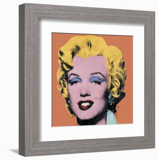 Shot Orange Marilyn, c.1964-Andy Warhol-Framed Art Print