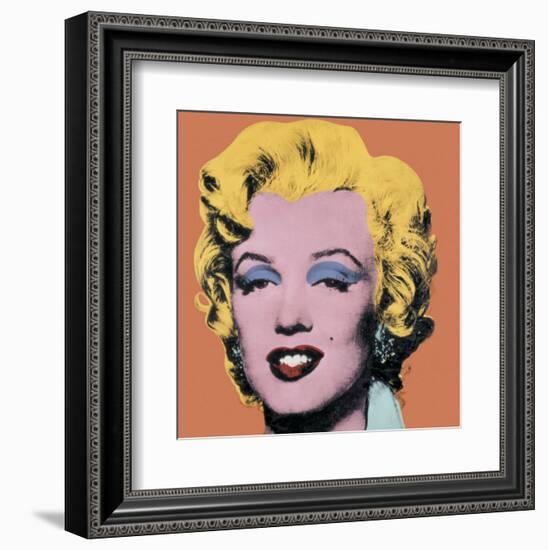 Shot Orange Marilyn, c.1964-Andy Warhol-Framed Art Print