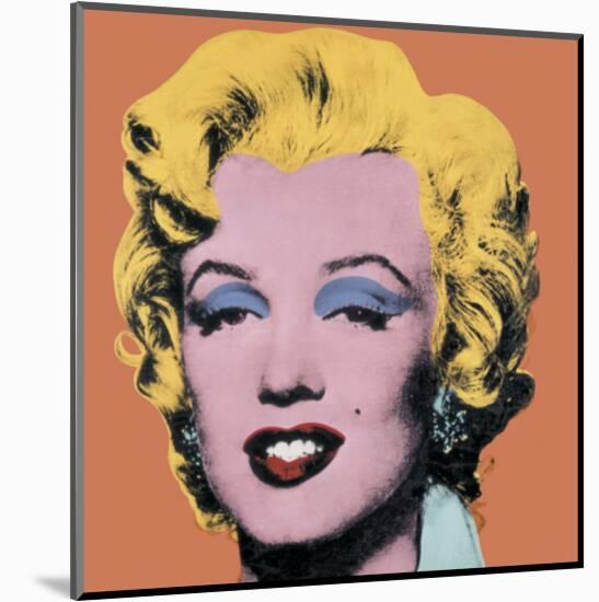 Shot Orange Marilyn, c.1964-Andy Warhol-Mounted Art Print