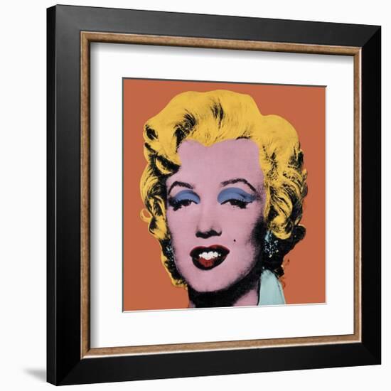 Shot Orange Marilyn, c.1964-Andy Warhol-Framed Giclee Print