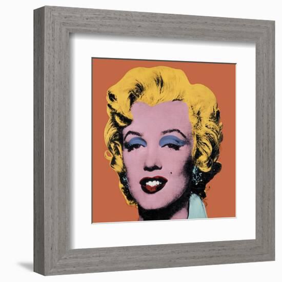 Shot Orange Marilyn, c.1964-Andy Warhol-Framed Giclee Print