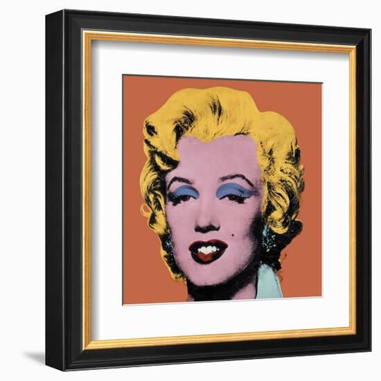 Shot Orange Marilyn, c.1964-Andy Warhol-Framed Giclee Print