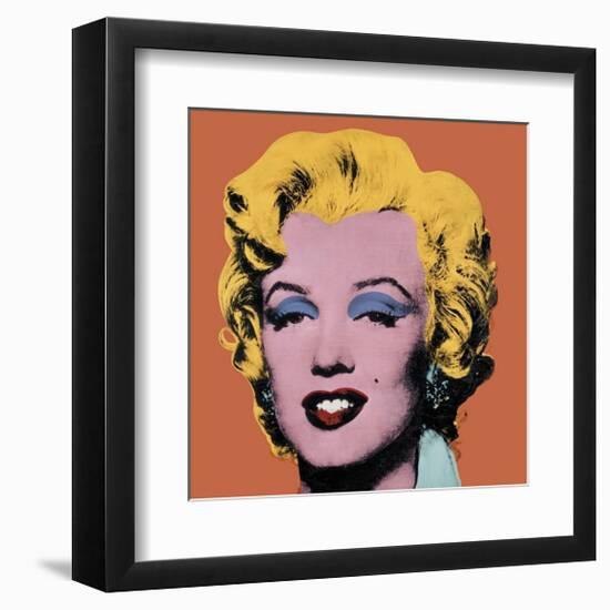 Shot Orange Marilyn, c.1964-Andy Warhol-Framed Giclee Print