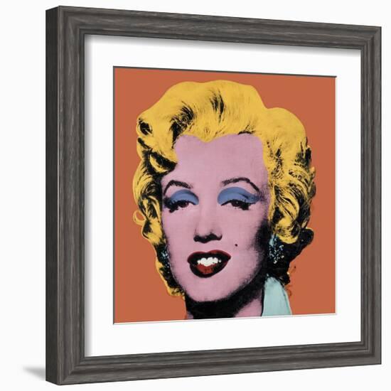 Shot Orange Marilyn, c.1964-Andy Warhol-Framed Giclee Print