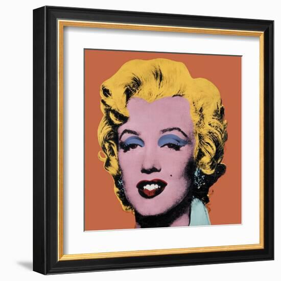 Shot Orange Marilyn, c.1964-Andy Warhol-Framed Giclee Print